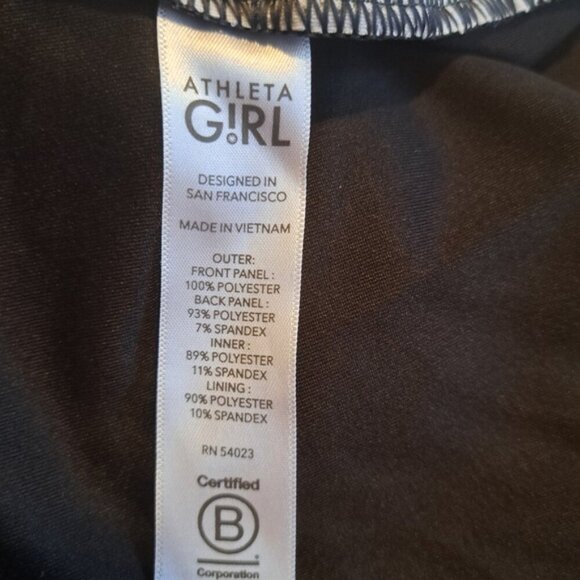 Athleta girl girls size Large or 12 periwinkle tank to with built in sports bra - Picture 6 of 6